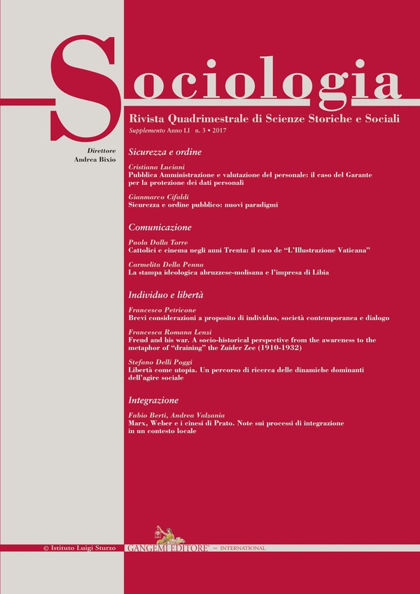 Sociologia n.3/2017 Supplemento - Librerie.coop Sociologia n.3/2017 Supplemento - Librerie.coop