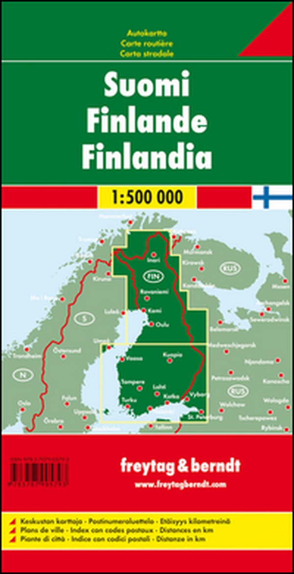 Finlandia 1:500.000 - Librerie.coop Finlandia 1:500.000 - Librerie.coop