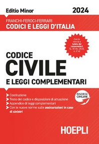 Codice civile e leggi complementari 2024. Ediz. minor - Librerie.coop