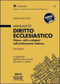 Manuale di diritto ecclesiastico. Chiese, culti e religioni nell'ordinamento italiano - Librerie.coop