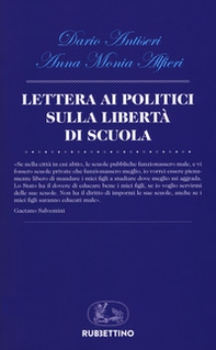 Lettera ai politici sulla libertà di scuola - Librerie.coop
