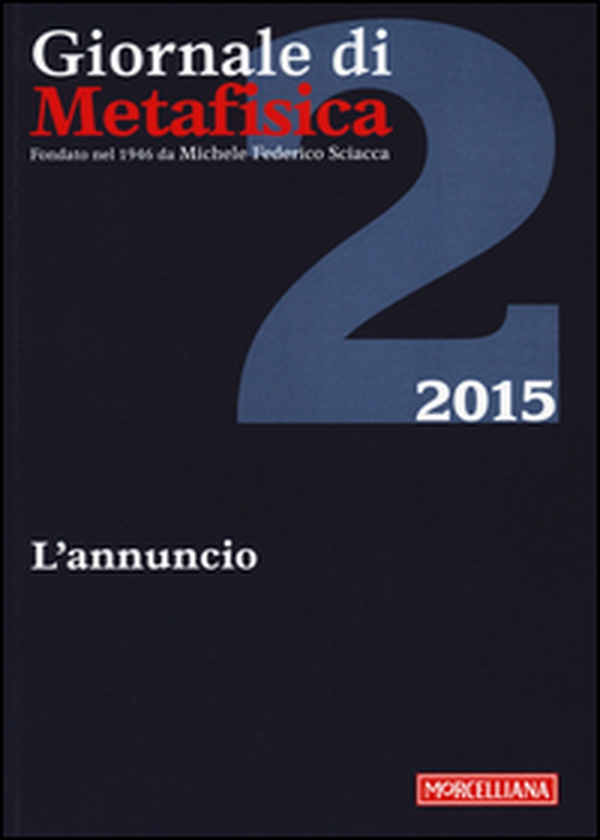 Giornale di metafisica - Librerie.coop Giornale di metafisica - Librerie.coop