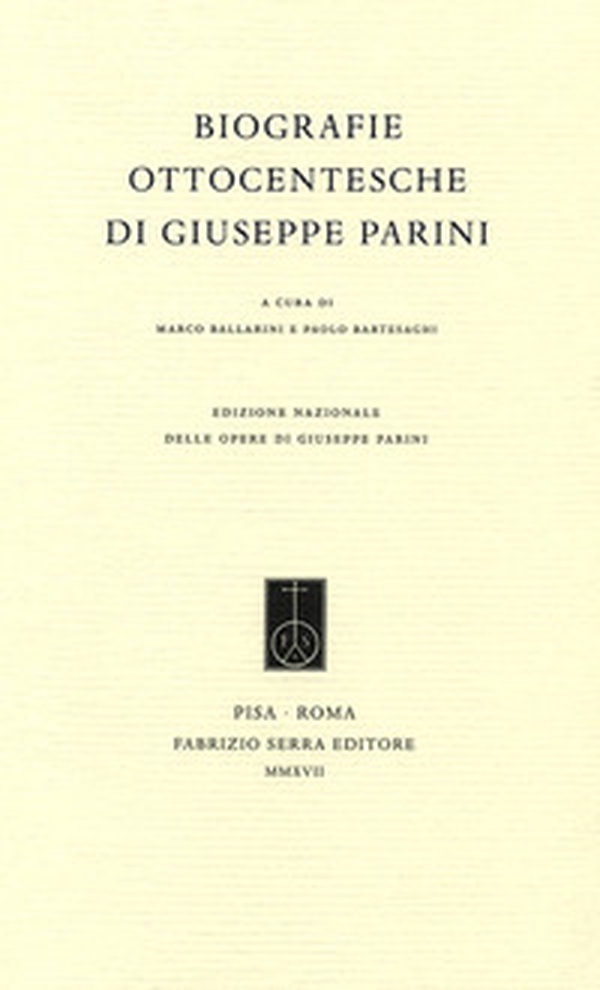 Biografie ottocentesche di Giuseppe Parini - Librerie.coop Biografie ottocentesche di Giuseppe Parini - Librerie.coop