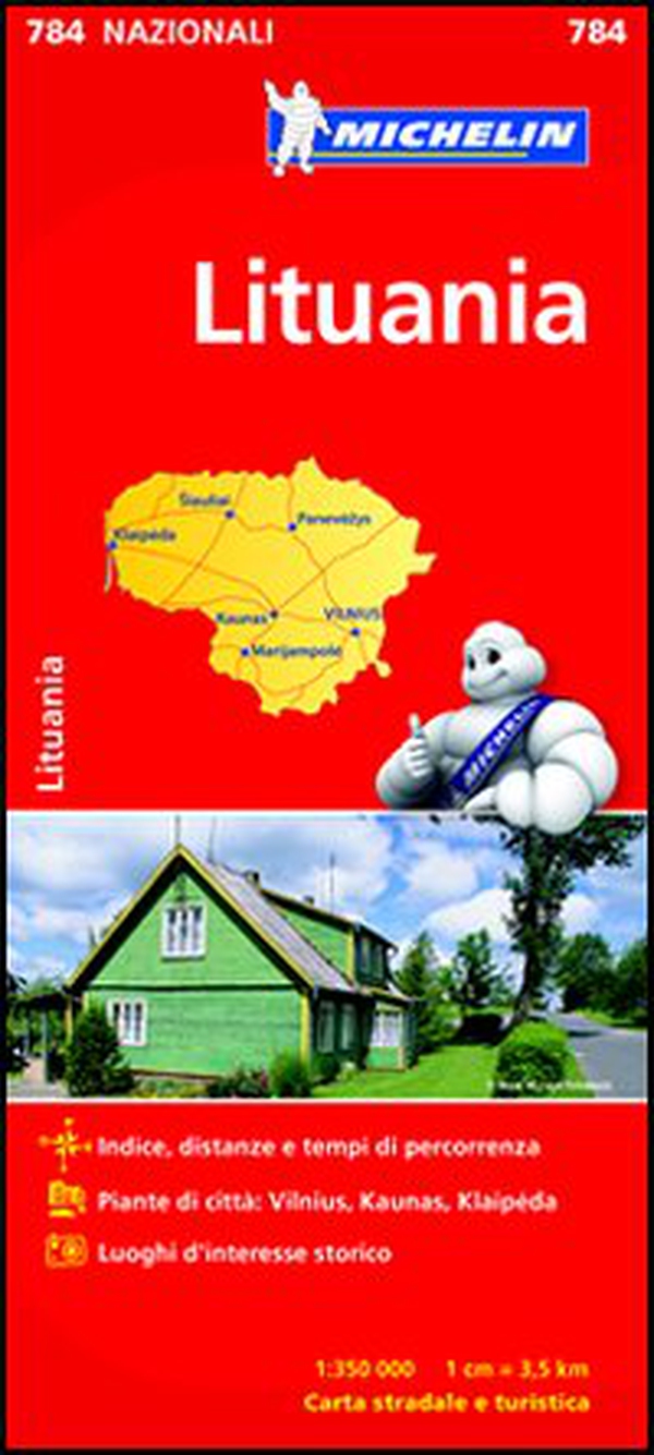 Lituania 1:350.000 - Librerie.coop Lituania 1:350.000 - Librerie.coop