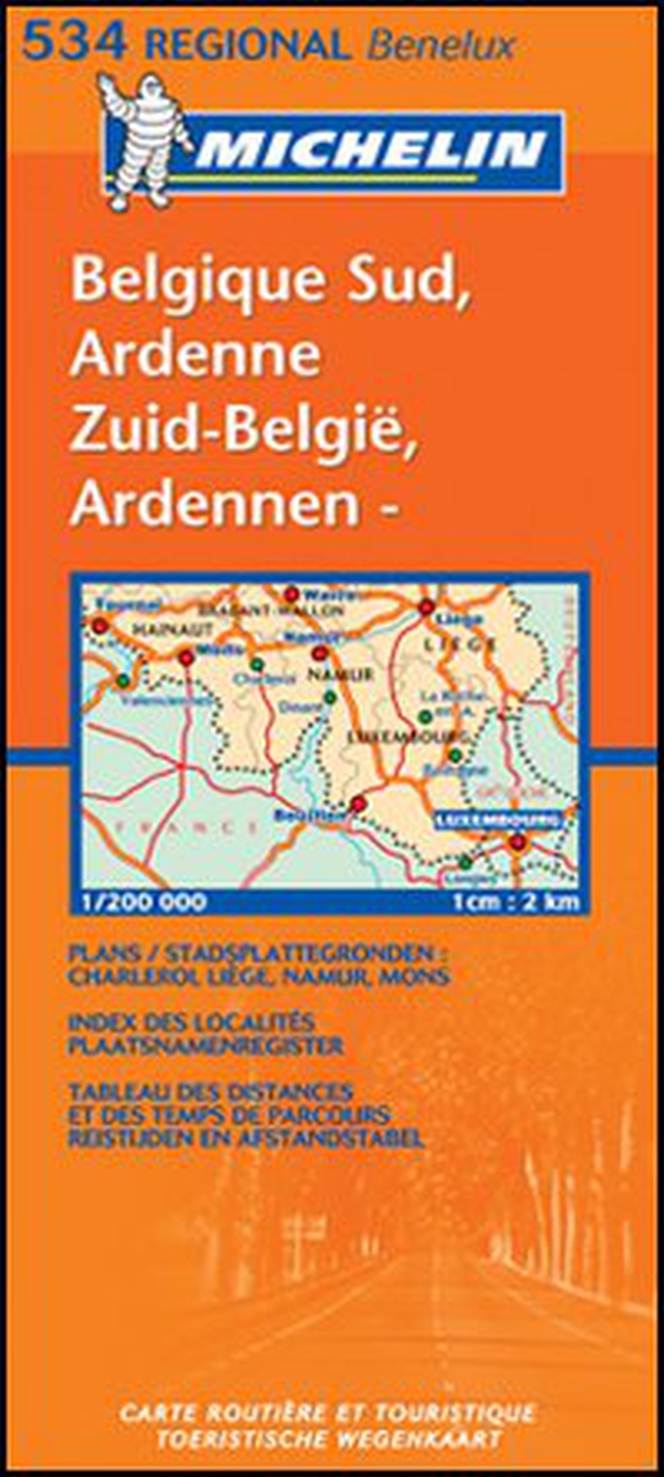 Belgique sud, Ardenne-Zuid-België, Ardennen 1:200.000 - Librerie.coop Belgique sud, Ardenne-Zuid-België, Ardennen 1:200.000 - Librerie.coop