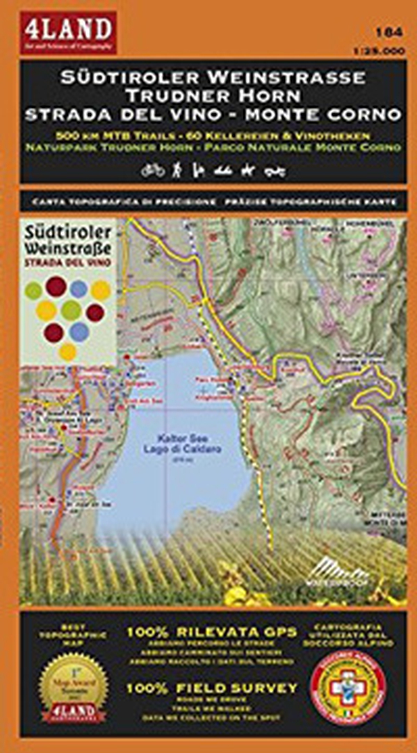 Südtiroler strada del vino. Monte Corno. 500 km mtb trails. Parco monte Corno. Ediz. italiana, inglese e tedesca - Librerie.coop Südtiroler strada del vino. Monte Corno. 500 km mtb trails. Parco monte Corno. Ediz. italiana, inglese e tedesca - Librerie.coop