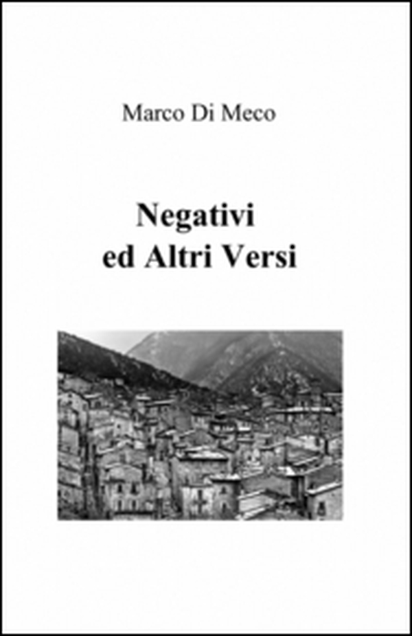 Negativi ed altri versi - Librerie.coop Negativi ed altri versi - Librerie.coop