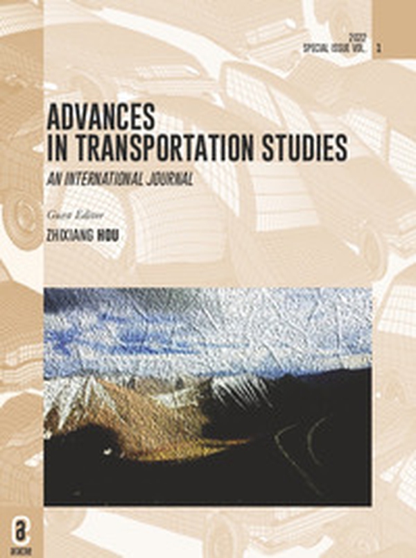 Advances in transportation studies. An international journal - Librerie.coop Advances in transportation studies. An international journal - Librerie.coop