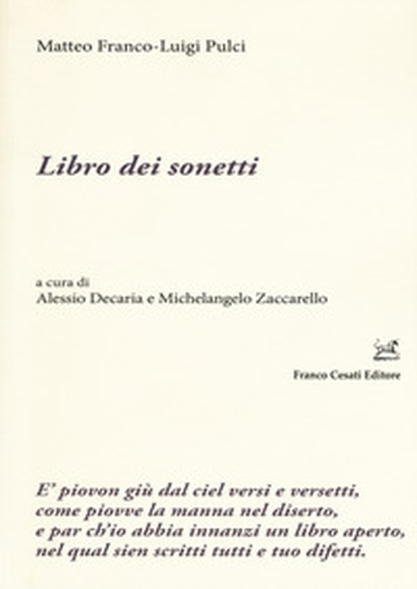 Libro dei sonetti - Librerie.coop Libro dei sonetti - Librerie.coop