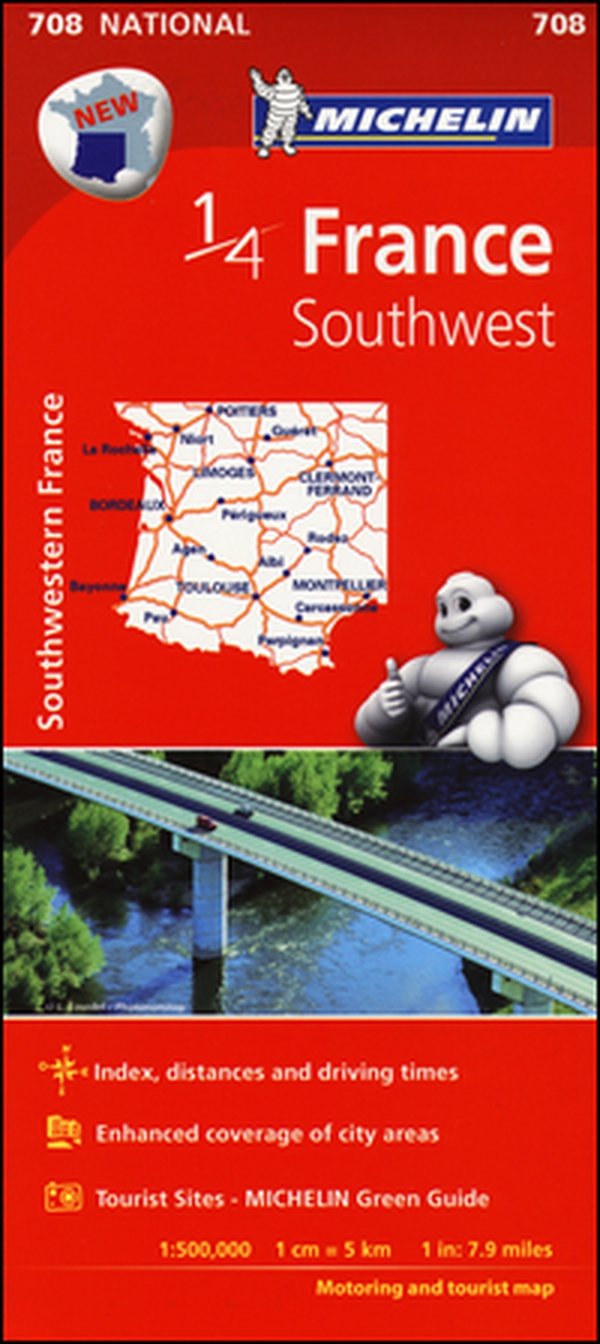 France. Southwest 1:500.000 - Librerie.coop France. Southwest 1:500.000 - Librerie.coop