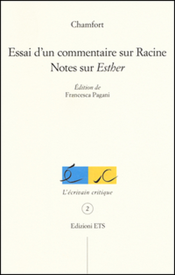 Essai d'un commentaire sur Racine. Notes sur «Esther» - Librerie.coop Essai d'un commentaire sur Racine. Notes sur «Esther» - Librerie.coop
