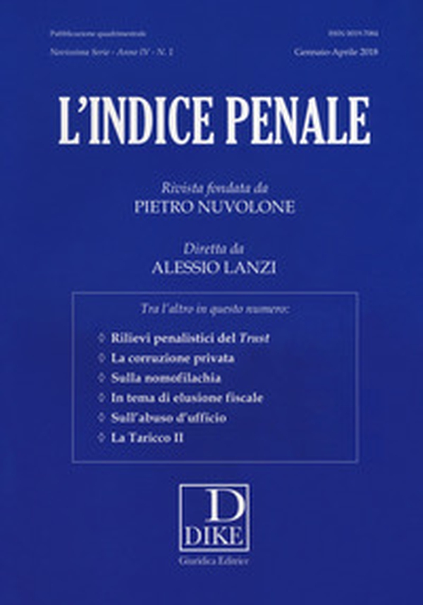 L'indice penale - Vol. 1 - Librerie.coop L'indice penale - Vol. 1 - Librerie.coop