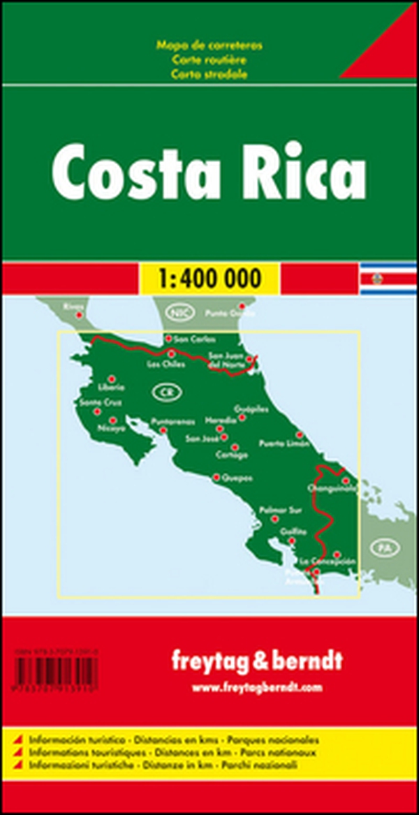 Costa Rica 1:400.000 - Librerie.coop Costa Rica 1:400.000 - Librerie.coop