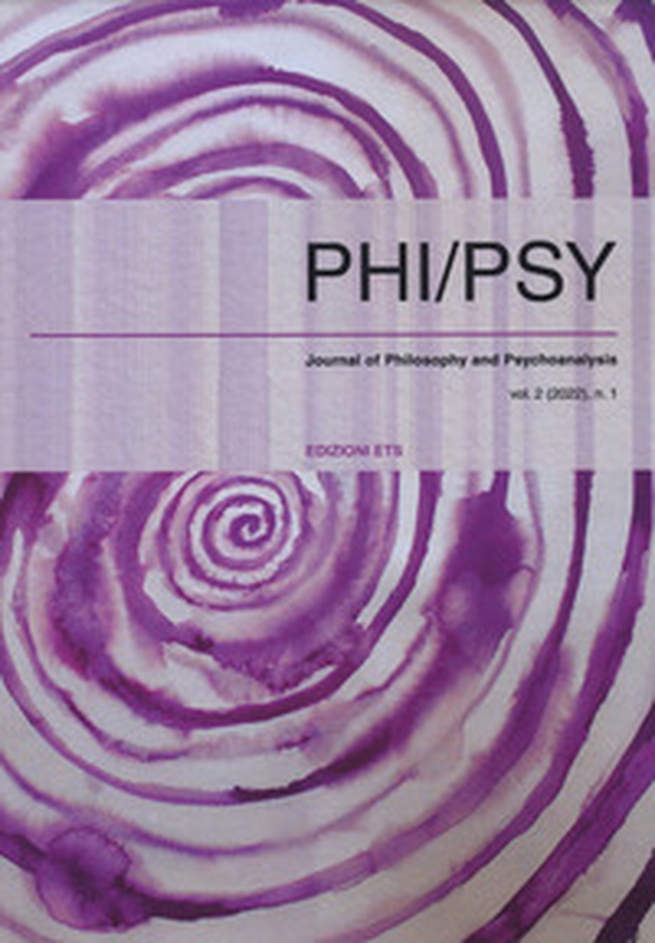 Phi-psy. Rivista di filosofia e psicanalisi - Vol. 1 - Librerie.coop Phi-psy. Rivista di filosofia e psicanalisi - Vol. 1 - Librerie.coop